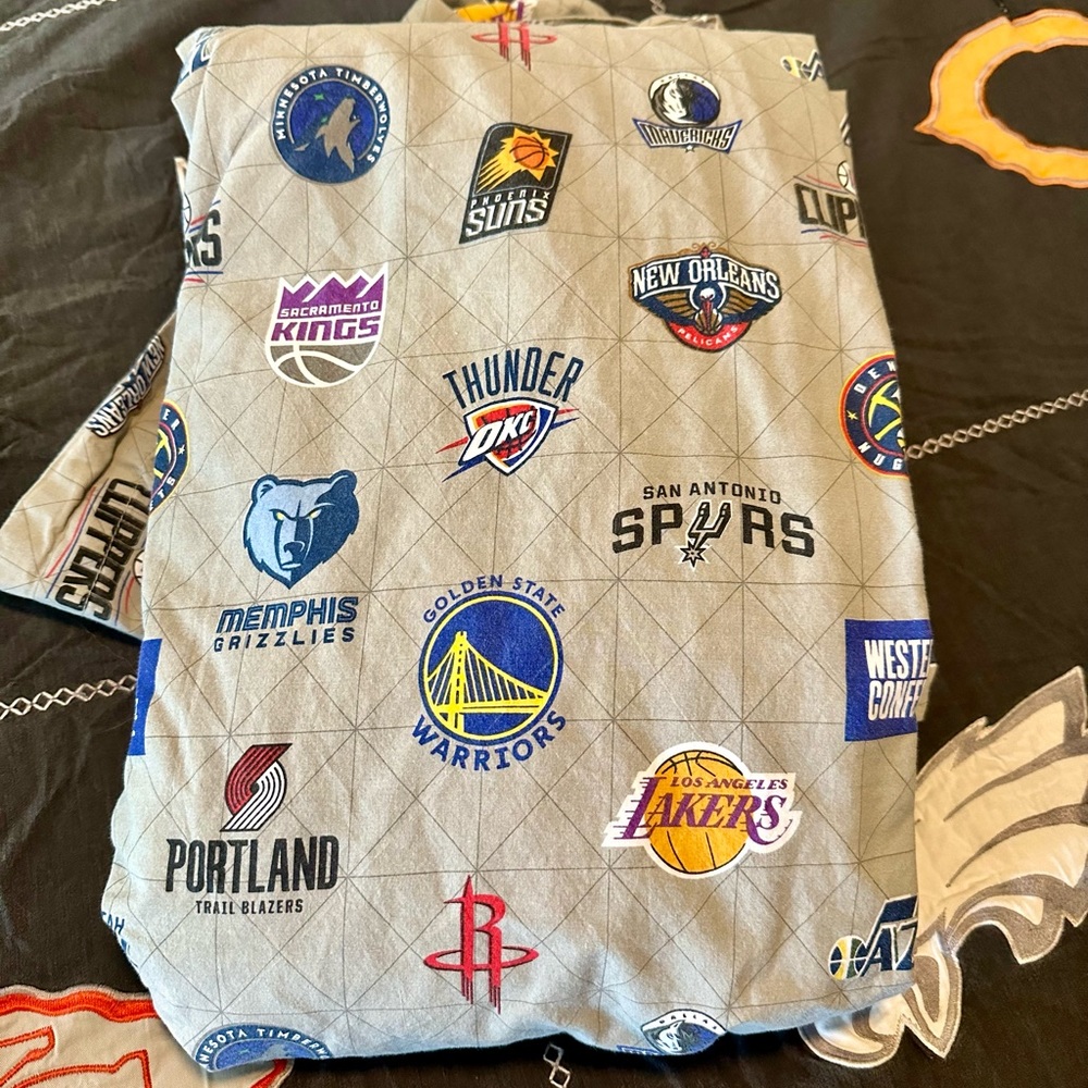 PB Teen NBA Basketball 🏀 Queen Sheet Set